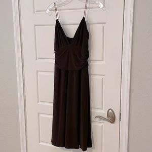 Laundry by Shelli Segal cocktail dress with beaded straps